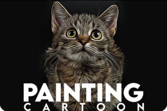 Cartoon Painting Photoshop Actions Free Presets Preview