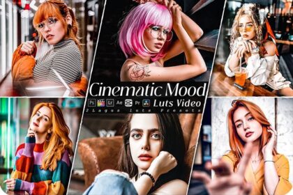 Cinematic Look Lightroom Presets & Debut LUTs Free Download Preview
