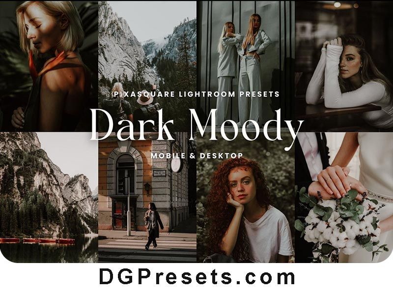 Dark Moody Lightroom Presets Free Preview