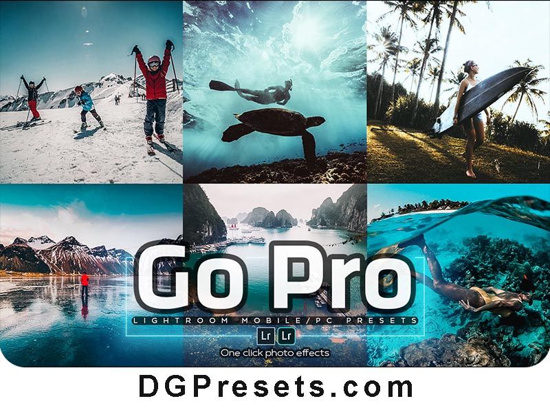 GoPro Pack Lightroom Presets Free Preview