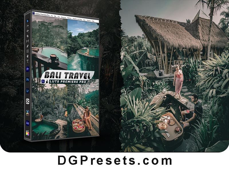 Bali Travel Presets and LUTs for Videos and Photos FREE Download Preview