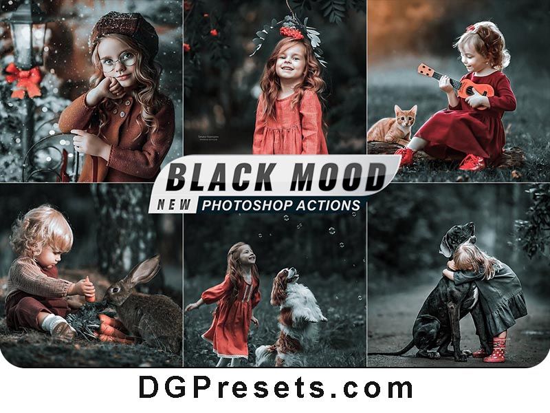 Black Moody Lifestyle Presets Free Download Preview