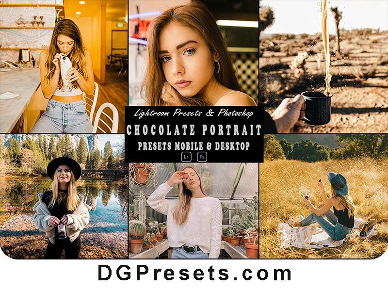Chocolate Photoshop Action and Lightroom Preset Free Download Preview