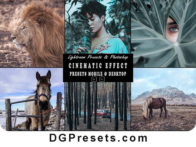 Cinematic Effect Photoshop Action and Lightroom Presets Free Download Preview
