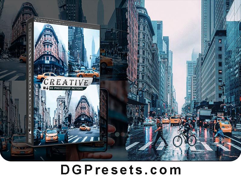 Creative Photoshop Actions Free Download Preview