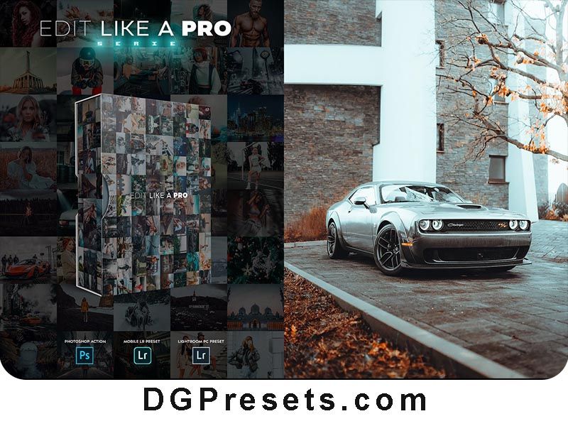 Edit Like a PRO 5th Photoshop and Lightroom Free Presets Preview
