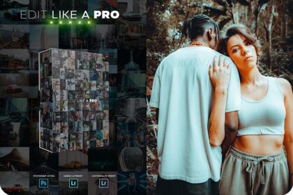 Edit Like a PRO 65th Photoshop and Lightroom Presets Free Download Preview