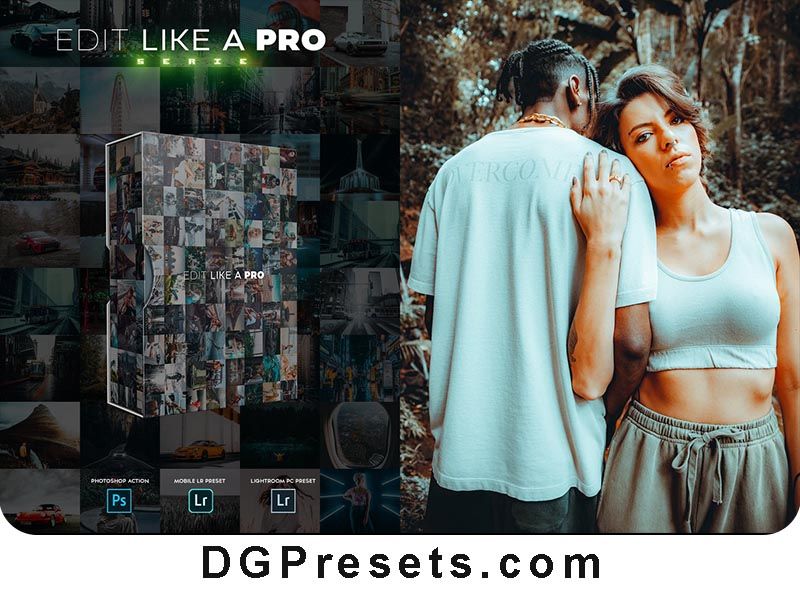 Edit Like a PRO 65th Photoshop and Lightroom Presets Free Download Preview