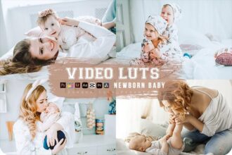 Newborn Baby Lightroom Presets and LUTs for Premiere Pro Free Download