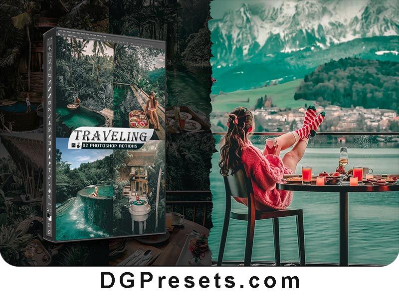 Traveling Photoshop Actions Free Download Preview