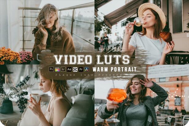 Warm Portrait Presets and LUTs Free Download for Videos and Photo Editing Preview