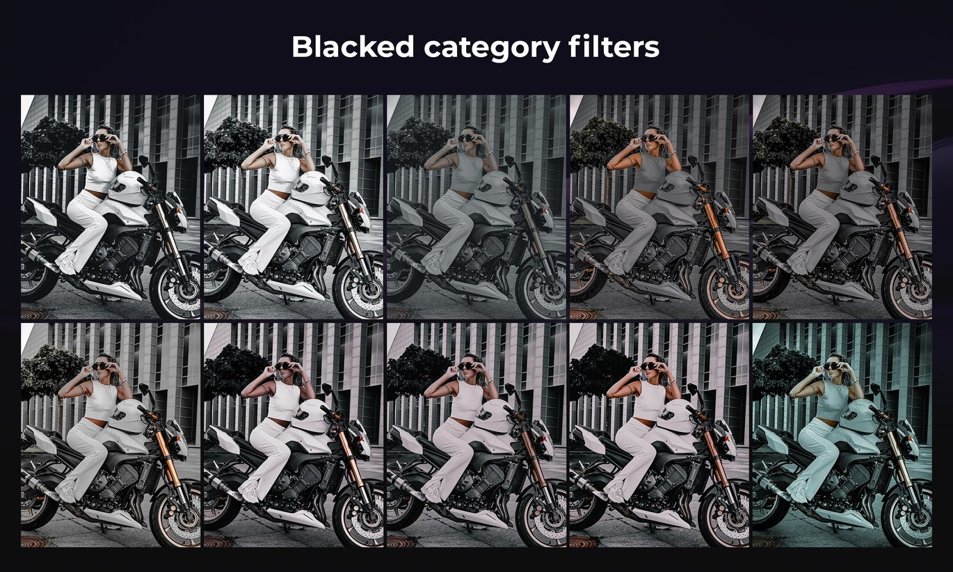 Blacked Special Effects Filters Photo lab